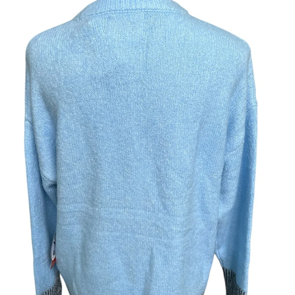 Vigoss Blue Christmas Sweater